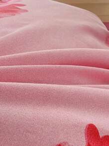 1pc Soft & Pretty Floral Pattern Fitted Sheet, Bedding, Breathable Home Use Children Fitted Sheet, Soft Fitted Sheet For Single Bed, Bedroom, Boys & Girls, All Seasons