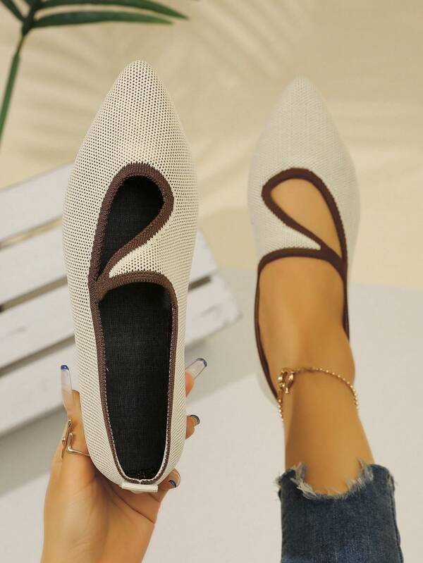 Pantofi sport casual fără mâneci pentru femei, de primăvară/toamnă, ușori și respirabili, la modă, pentru serviciu, activități în aer liber, naveta, sărbători