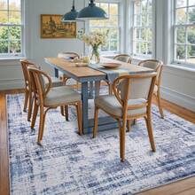 Sour Lemon Rugs Living Room 240x300, Large Machine Washable Area Rug, Non Slip Vintage Retro Rug For Bedroom, Soft Thin Abstract Rug Foldable Carpet Rugs Living Room Home Office Decor - Azul claro - Ver 8