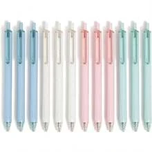 U Brands U-- Bolígrafos de gel reciclados, juego de 12, motas pastel, punta mediana (0,mm), negra - 1 - Ver 7