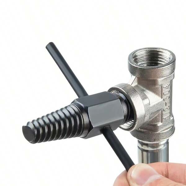 1pc Dual-Use1/2 Inch 3/4 Inch Double-Head Faucet Valve, Broken Screw Extractor, Damaged Bolts Wire Pipe Extractor Remover Tools