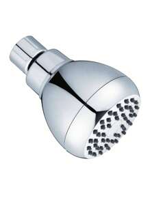 Modern Adjustable Angle Water-Saving Shower Nozzle, 3-Inch Shower Head (Silver), High-Pressure Shower Head, Suitable For Home, Dormitory, RV Bathroom, Hotel, Bathhouse - Fashionable Design, Portable