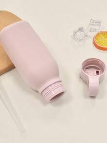 1pc Personalized Customization Name Baby Silicone Sports Cup Custom Baby Tableware Solid Color Baby Water Bottle Kids Flip Lid Cup Leakproof Baby Sippy Cups Baby Shower Family Decorations Gifts Winter Eve Gifts Back To School Winter Gift Ideas Boy Girl Valentine's Day Multi-Functional, Ornamental, Letter Baby Fashion, Soft Squishy, Cute Kawaii Adorable Customized Treasurefinds, Baby Gifts, Cute Baby For Children's Day, Multi-Functional, Ornamental, Letter, Personalised, Customized, Ideal Gifts For Him, Ideal Gifts For Her, Easy Comfort, Birthday Gift - Multicolor - View 8