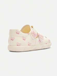 Balabala Baby Non-Slip Walking Shoes 2025 New Soft Breathable - White Red - View 5