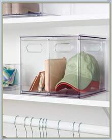 All Purpose 2 Drawer Storage - Brightroom ™ : Acrylic Utility Bins, PETG, 1352 Volume, 8.8 H, 12.6 D, 12.2 - 1 - Xem 3