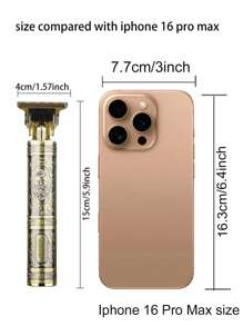 Kemei KM-T9 Professional Electric Hair Clipper T-Blade Clipper 0mm Gapped Carving Clipper Sculpting Clipper Beard Trimmer Usb Charging Hair Trimmer For Men Birthday Gift Home Use