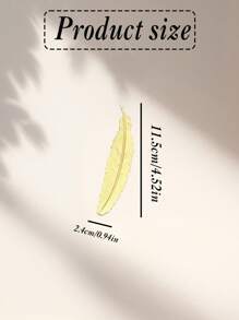 1pc Gift Box Bookmark, Custom Vintage Feather Bookmark, Laser Engrave Name, Exquisite Gift Box, Gifts For Readers, Book Lovers, Friends, Family, Couples, Birthday Gifts, Graduation Gifts, Back To School Gifts, Back To School, Back To School Gifts, Back-To-School Gifts