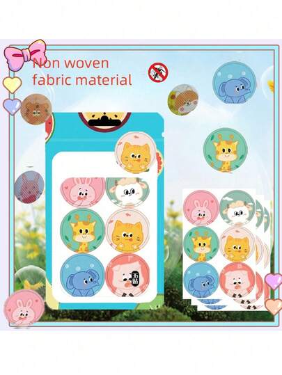 36 inlägg. Söta tecknade klistermärken. Dessa klistermärken kan fästas på kläder, ryggsäckar och tält. De är bärbara och skyddande för utomhuscamping och resor. De färgglada tecknade djurmönstren är iögonfallande och söta.