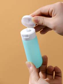 Leak Proof Travel Bottles Set - TSA Approved Refillable Containers For Shampoo & Lotion - Squeezable Toiletries For Airplane Carry On, Gym, And Travel Essentials