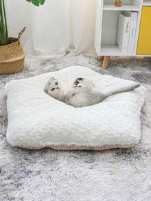 1 Pieza Tienda De Mascotas Para Perros y Gatos, Fresca y Transpirable, Lavable, Adecuada Pequeños Mascotas, Apto Para Todas Las Estaciones - Blanco - Ver 6
