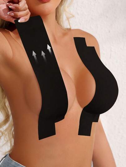 Breast Lift Tape, Self-Adhesive Bra Tape For Breast Lift With, Suitable For A-G, Replace Your Bra-Instant Breast Lift Tape, Body Tape For Breast Push Up&Strapless Dress Strapless Bar Push UpBra Backless Bra Sticky Bra Seamless Bra No Show Bra