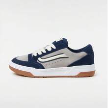 Hylane Men's And Women's White Black Unisex Stylish Comfortable Sneakers New Release - 藏蓝色 - 查看 3