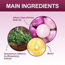 三合一生物素迷迭香洋葱洗发水，轻盈自然，质感飘逸，双倍柔顺秀发，深层滋润，焕活秀发活力，清爽夏日护发，护发必备 | 天然护发 | 保湿洗发水 - 白色 - 查看 5