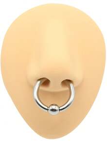 1 sztuka gorąca wszechstronna duża średnica ze stali nierdzewnej okrągły sztanga piercing przegrody nosowej obręcz z kulką męskie pierścienie PA pierścień z koralikami sprężynowy duży rozmiar kolczyki dla kobiet pierścienie BCR ekspandery uszu rozciągacze uszu ciężarki do uszu biżuteria do ciała 12G 10G 8G 6G 4G 2G 0G 00G/10mm 12mm okrąg średnica wewnętrzna 10mm-22mm