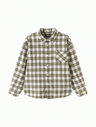 Balabala 亲子长袖衬衫2025新款柔软舒适搭配