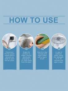 Fan Cleaning Agent, Household Electric Fan & Air Conditioner Simple Cleaner To Remove Dirt & Clean Fan Cover - Multicolor - View 9