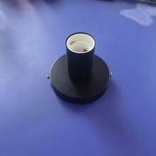 现代复古嵌入式吸顶灯，简约铁艺装饰灯，带 E27 灯泡插座，100V-260V，适用于餐厅、客厅、卧室、浴室、厨房、阳台，硬接线（不含灯泡）