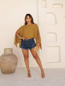 CONJUNTO TOP MARAVILLOSO - Amarelo mostarda - Visão 3