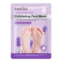 4 Pcs Foot Peel Mask For Dry, Rough Feet – Exfoliating Foot Mask With Fruit Acids, Lavender & Urea – Peeling Socks For Dead Skin & Cracked Heels – Foot Care For Women & Men - 彩色 - 查看 3
