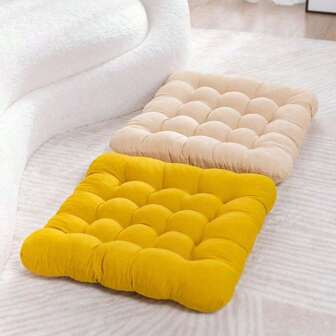 1PC Large 40CM Square Floor Cushion Pillow - Luxurious Meditation Cushion For Adults, Perfect For Yoga, Reading & Home Decor Chair Office Chair Chair Cushion Seat Cushion Chair Pillow Cushions Gaming Chair