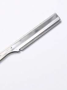 5/3/1pc Stainless Steel Eyebrow Razor With Protective Comb, Fine Blade, Perfect For Beginners, Makeup Tools