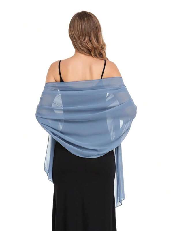 Chiffon Shawls Scarves Wraps For Bridal Wedding Party Evening Dress And Special Occasion Dresses