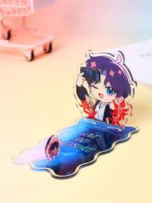 1pc Hot Game Love And Deepspace Creative Phone Stand, 5 Styles And Colors To Choose From, Small Size, Removable, Easy To Carry, Suitable For Various Occasions