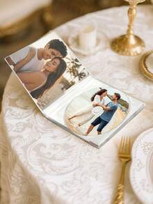 1 张定制照片和混音带 CD - 个性化照片和歌曲最多 5 张刻录光盘，带有高光泽封面艺术，是母亲节、父亲节、情人节、毕业典礼、周年纪念日、生日、情侣、挚友、90 年代怀旧爱好者、圣诞节礼物的独特礼物，可在所有 CD/DVD 驱动器中播放，适合男士、女士 - 款式2 - 查看 3