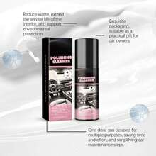 Polishing Cleaner,Car Interior Cleaner - Car Interior Detail Polishing Cleaner, Interior Detail Spray, Cleaning,Decontamination, Interior Multi-Purpose Car Cleaner 100ml