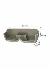 1pc 眼镜收纳架浴室床头壁挂式太阳镜眼镜展示架可放置度数眼镜卧室床头免打孔耐压壁挂式太阳镜展示架首饰杂物收纳架适用于卧室梳妆台梳妆台免打孔眼镜收纳架浴室壁挂式太阳镜收纳架圣诞装饰圣诞礼物