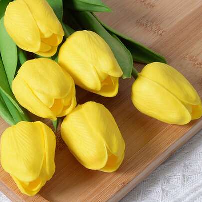 3/5/10 bông hoa tulip nhân tạo cao cấp - Bó hoa có kết cấu chân thực, thích hợp để trang trí nhà cửa, trang trí đám cưới, sự kiện tiệc tùng, trang trí khách sạn, Ngày Valentine, trang trí phòng, trang trí đám cưới, bó hoa, quà tặng cho phụ nữ, hoa giả, cây giả, trang trí phòng khách, quà sinh nhật, trang trí nhà cửa, trang trí phòng ngủ, phụ kiện đám cưới, quà tặng cho mẹ, trang trí hoa.
