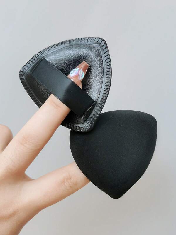 2/6/8 piezas Esponjas de maquillaje triangulares suaves, aptas para base de maquillaje, corrector y polvo, borla triangular para aplicar polvos sueltos, esponjas para mezclar maquillaje, ideales para principiantes, perfectas para aplicación de polvos húmedos y secos