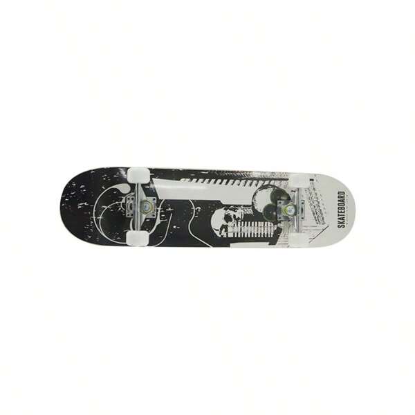 1 Stück lebendiges konkaves Holz Skateboard mit doppeltem Kickteil, geeignet für Anfänger und Erwachsene