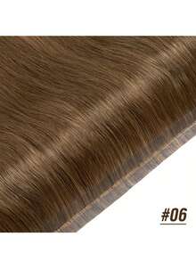 PU Hair Weft Hair Extensions Tape In Hair Extensions Real Human Hair Remy Hair Extensions Straight Seamless Hair Invisible Long Tape PU Weft Human Hair Bundles Natural Hair Extensions - Multicolor - View 26