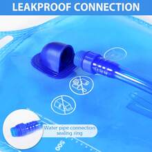 水袋补水背包 2L 大容量水袋水袋适用于骑行、徒步、跑步和旅行