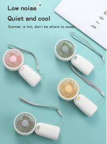 1pc Handheld Battery Operated Mini Fan, Portable For Summer And For Outdoor(Do Not Deliver Batteries,Battery Needs To Be Purchased Separately)