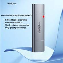 Lenovo TSU303固態U盤 128GB超大容量 500MB/s疾速讀寫 USB3.2+Type-C雙介面 手機/電腦/平板全相容 - 風暴灰 - 查看 3