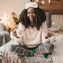 500pcs/Roll Golden Shiny Transparent Christmas Snowflake Sealing Stickers Gift Packaging Seal Round Non-Dry Adhesive Decorative Sticker Christmas Christmas Decorations Christmas Pajamas Christmas Gifts Christmas Decor - Multicolor - View 3