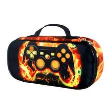 3D Printed Gamer Style Pencil Case For Kids, Double-Sided Pattern Pencil Box, Large Capacity Wallet Card Holder, Compartment Pencil Box - Multicolor - View 14