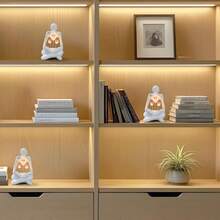 1件装艺术高级抽象人物郁金香夜灯，创意装饰，卧室装饰，生日礼物，简约装饰配件，现代家居装饰，适用于客厅和卧室，中心装饰，母亲节礼物，毕业礼物，婚礼装饰（图片中的光线可能会造成色差。实际产品为白色。请参考详情图了解更多信息。）