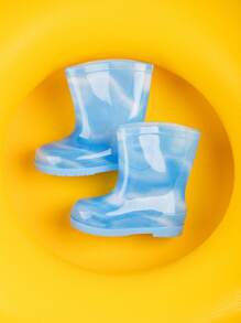 1 Pair Kids Waterproof Rain Boots, Soft & Comfortable All-Season Outdoor Casual Shoes