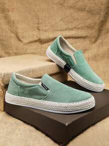 Men's Color Block Random Print Low-Top Skate Shoes, Romantic Campus Style Outdoor Casual Sports Sneakers For Teens