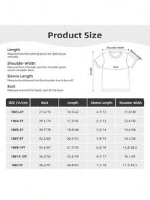 1pc Young Boy Casual Minimalist Street Fashion Style Summer Graphic T-Shirts For Outdoor Sports And Daily Wear,Summer,Black 3-13Y,KBB20623118 - 黑色 - 查看 6