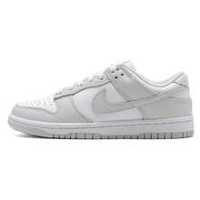 Nike Zapatillas deportivas DUNK LOW para mujer, calzado casual para exteriores y viajes, ligero, sencillo y cómodo, calzado deportivo de caña baja DD1503-103 - Fotón blanco/polvo/blanco - Ver 1