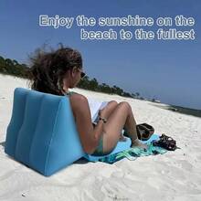 An Ultra-Light Inflatable Camping Travel Pillow -PVC Flocking Inflatable Nap Pillow, Outdoor Camping Hiking Inflatable Pillow, Compressible, Small, Comfortable And Ergonomic Inflatable Pillow, Can Support The Neck And Waist During Camping, Hiking, Backpacking, And Is An Excellent Gift For Vacations And Outdoor Activities,Christmas, Halloween, New Year's Day, Carnival Day