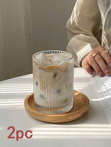 条纹玻璃杯，复古水杯，饮料杯，咖啡杯，果汁杯，冷饮杯，耐热玻璃杯，适合日常饮酒派对，朋友聚会，热爱生活的朋友，最好的朋友，学校水瓶，漂亮的咖啡杯，可重复使用的水杯，万圣节装饰，免费送货商品，樱桃，沙特日，生日礼物，秋天。 - 彩色 - 查看 17