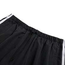 Adidas 女褲運動褲針織長褲 3 S PARA PANT 三條紋休閒褲日常戶外舒適訓練褲/建議拍小一號 KF9615 - 黑色 - 查看 3