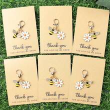 6 قطع/10 قطع، بطاقات شكر هدايا، بطاقات تشجيع، هدايا صداقة جميلة، هدايا تشجيع إيجابية، هدايا عيد الحب، متعة عيد الميلاد، عناصر صغيرة، أشياء رخيصة، عناصر غريبة حقيبة ظهر للمدرسة إكسسوارات السيارة الغوث Y2k - متعدد الألوان - مشاهدة 2