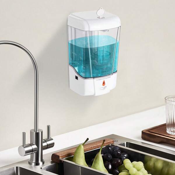 Touchless Hand Sanitizer Dispenser, Wall Mount Automatic Soap Dispenser, Automatic Soap Dispenser