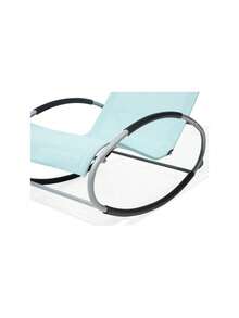 Beliani 花園椅紡織品淺藍色搖擺功能 CAMPO - 藍色 - 查看 10